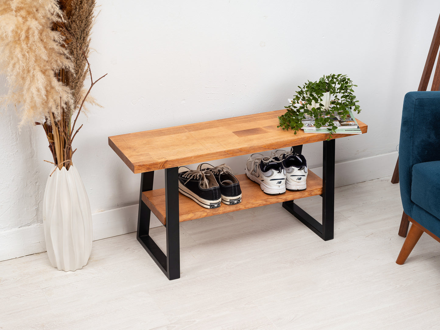Wooden Shoe Bench,Entryway Shoe Rack,Shoe Storage Bench,Rustic Shoe Bench,Modern Entry Bench,Mudroom Shoe Organizer, Minimalist Shoe Bench