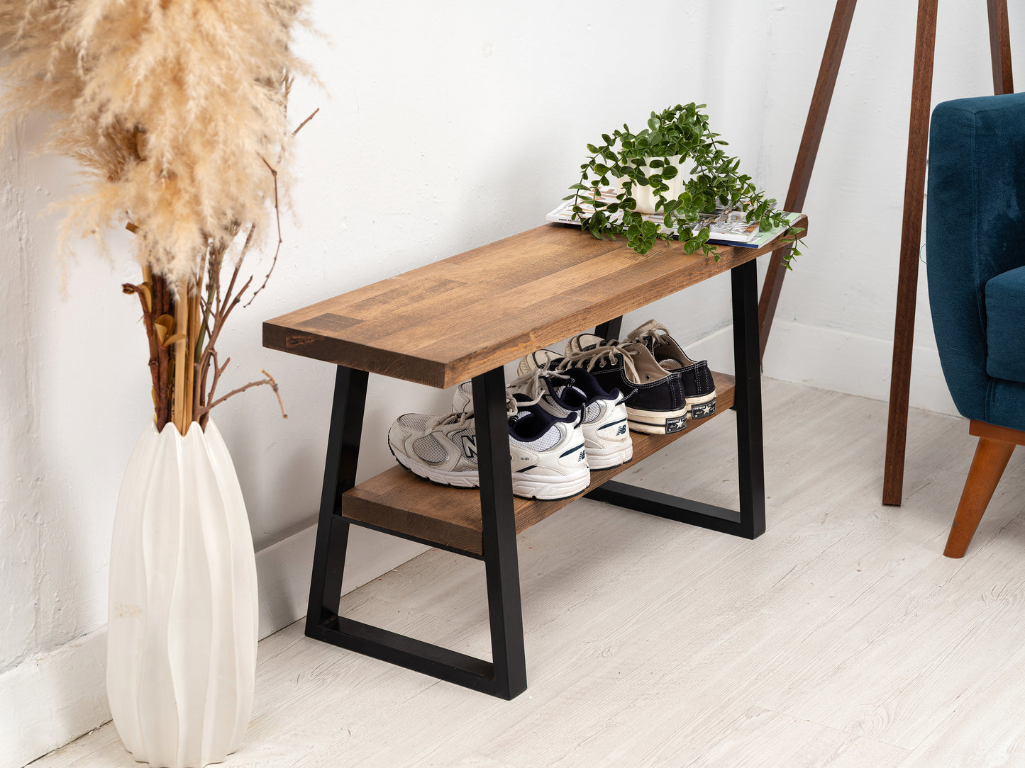 Wooden Shoe Bench,Entryway Shoe Rack,Shoe Storage Bench,Rustic Shoe Bench,Modern Entry Bench,Mudroom Shoe Organizer, Minimalist Shoe Bench
