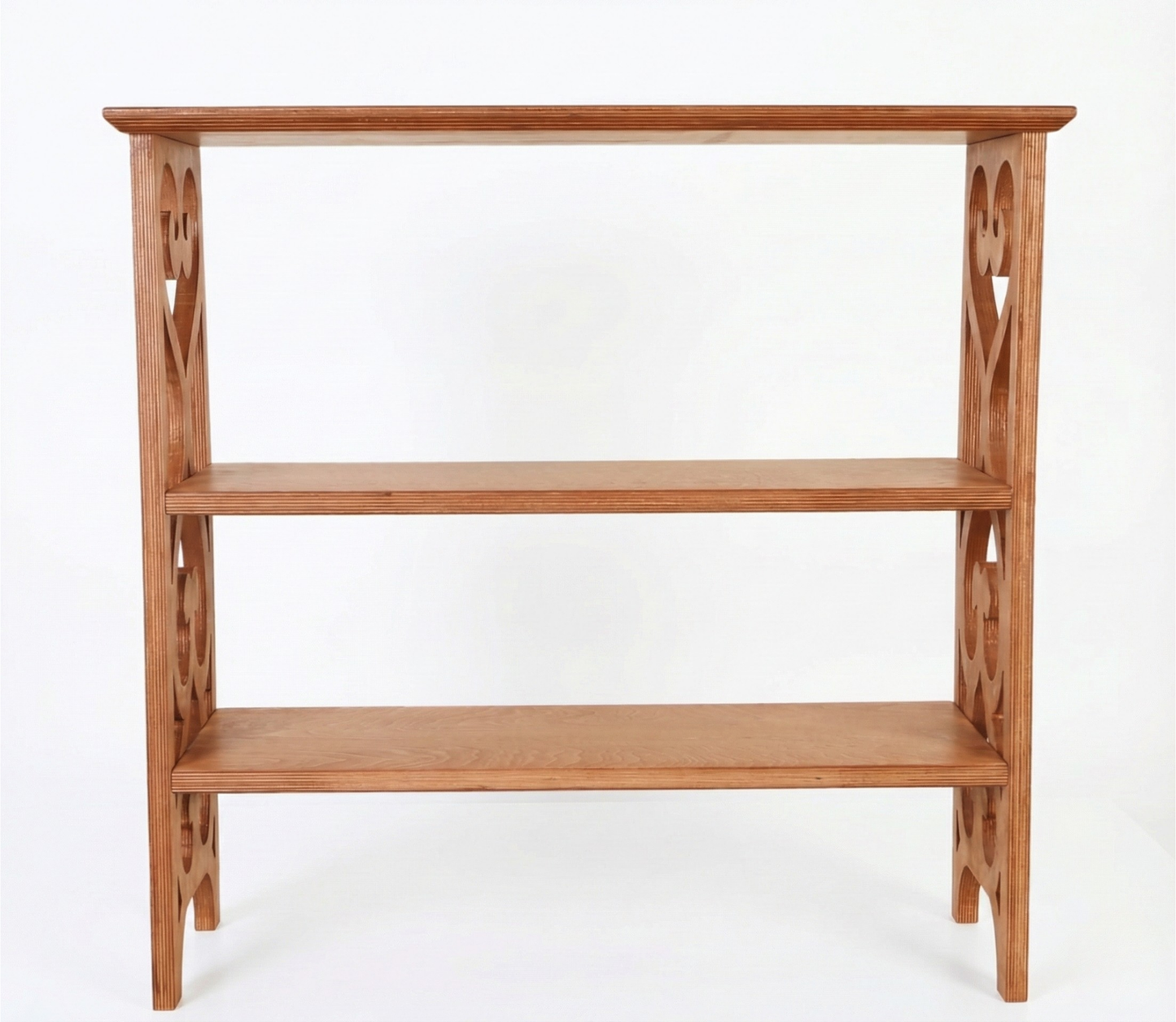 Wood Console Table – Record Player Stand – Handmade Entryway Table