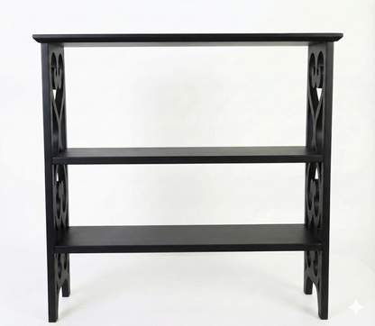 Wood Console Table – Record Player Stand – Handmade Entryway Table