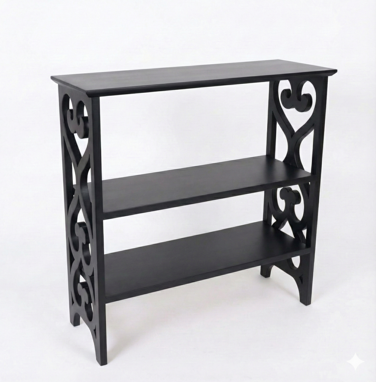Wood Console Table – Record Player Stand – Handmade Entryway Table