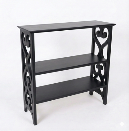 Wood Console Table – Record Player Stand – Handmade Entryway Table