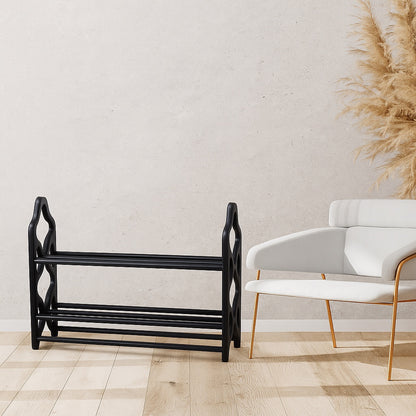 Handmade Birch Plywood Shoe Rack – Multiple Sizes (20–48 inches), Minimalist & Sturdy Design, Easy Assembly, Multi-Purpose Storage Bench