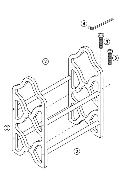 Handmade Birch Plywood Shoe Rack – Multiple Sizes (20–48 inches), Minimalist & Sturdy Design, Easy Assembly, Multi-Purpose Storage Bench